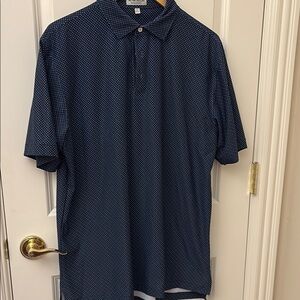 Peter Millar Blue Patterned Shirt